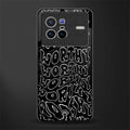 worthy black glass case for vivo x80 image