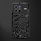 worthy black glass case for vivo x80 image