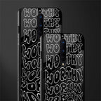 worthy black glass case for oneplus 8 image-2