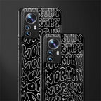 worthy black back phone cover | glass case for xiaomi 12 pro
