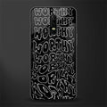 worthy black glass case for oneplus 6 image