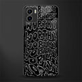 worthy black back phone cover | glass case for vivo y72