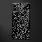 worthy black back phone cover | glass case for vivo y72