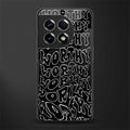 worthy black back phone cover | glass case for oneplus 11r