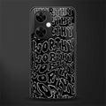 worthy black back phone cover | glass case for oneplus nord ce 3 lite
