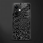 worthy black back phone cover | glass case for oneplus nord ce 3 lite
