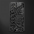 worthy black back phone cover | glass case for samsung galaxy a54 5g