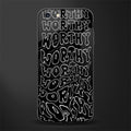 worthy black glass case for iphone 6 image