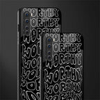 worthy black glass case for oneplus nord ac2001 image-2