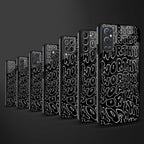 worthy black glass case for redmi 9 power image-3