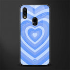 y2k blue hearts aesthetic glass case for redmi note 7 image