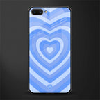 y2k blue hearts aesthetic glass case for realme c1 image