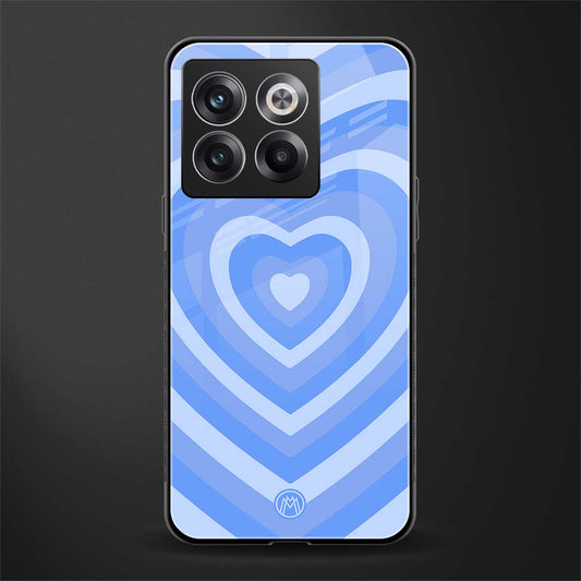y2k blue hearts aesthetic back phone cover | glass case for oneplus 10t
