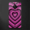 y2k burgundy hearts aesthetic glass case for vivo s1 pro image