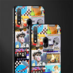 y2k collage aesthetic glass case for vivo u20 image-2