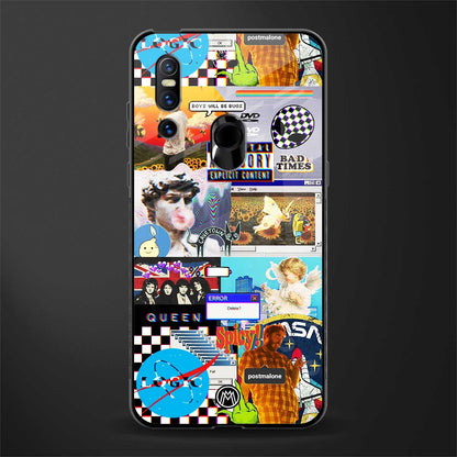 y2k collage aesthetic glass case for vivo v15 image
