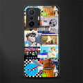 y2k collage aesthetic glass case for mi 11t pro 5g image