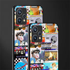 y2k collage aesthetic glass case for realme 9 4g image-2