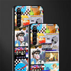 y2k collage aesthetic glass case for realme x50 pro image-2