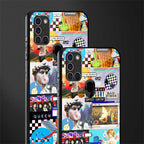 y2k collage aesthetic glass case for samsung galaxy a21s image-2