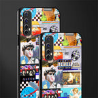 y2k collage aesthetic glass case for realme narzo 20 pro image-2