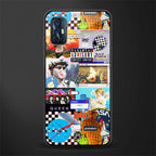 y2k collage aesthetic glass case for vivo v17 image