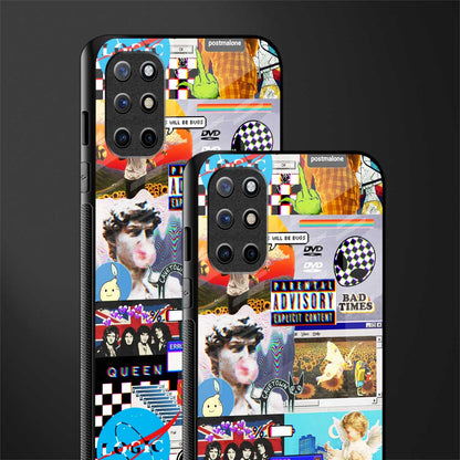 y2k collage aesthetic glass case for oneplus 8t image-2