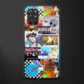 y2k collage aesthetic glass case for oneplus 8t image