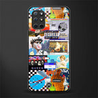y2k collage aesthetic glass case for oneplus 8t image