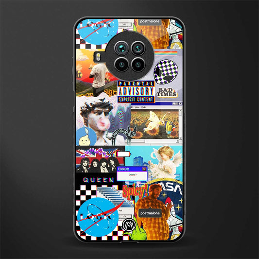 y2k collage aesthetic glass case for mi 10i image