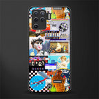 y2k collage aesthetic glass case for oppo f19 pro image