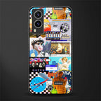 y2k collage aesthetic glass case for vivo v21e 5g image