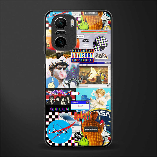 y2k collage aesthetic glass case for mi 11x 5g image