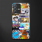 y2k collage aesthetic glass case for vivo v23 pro 5g image