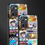y2k collage aesthetic glass case for realme c35 image-2