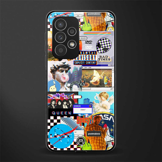 y2k collage aesthetic back phone cover | glass case for samsung galaxy a23