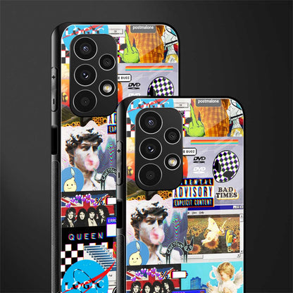 y2k collage aesthetic back phone cover | glass case for samsung galaxy a13 4g