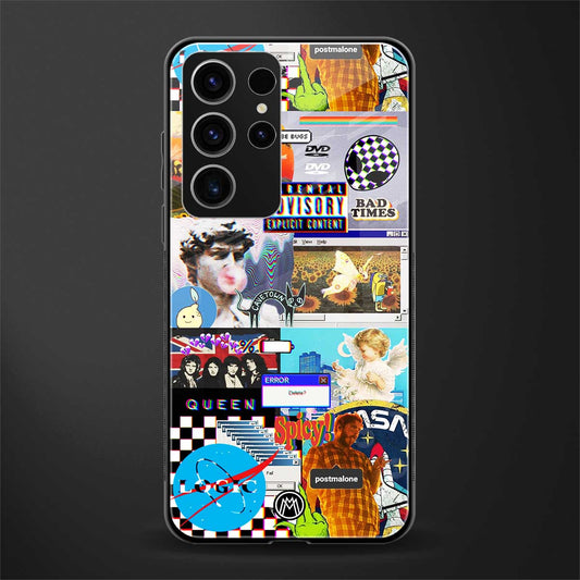 Y2K-Collage-Aesthetic-Glass-Case for phone case | glass case for samsung galaxy s23 ultra