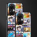 y2k collage aesthetic back phone cover | glass case for oneplus nord ce 3 lite