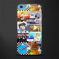y2k collage aesthetic glass case for iphone 6 plus image