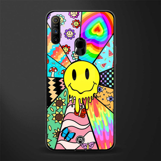 y2k doodle glass case for realme narzo 20a image