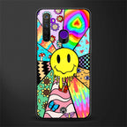 y2k doodle glass case for realme 5i image