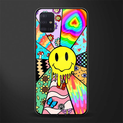 y2k doodle glass case for samsung galaxy a71 image