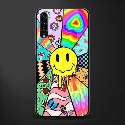 y2k doodle glass case for samsung galaxy a50s image