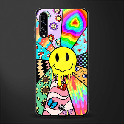 y2k doodle glass case for samsung galaxy a70 image