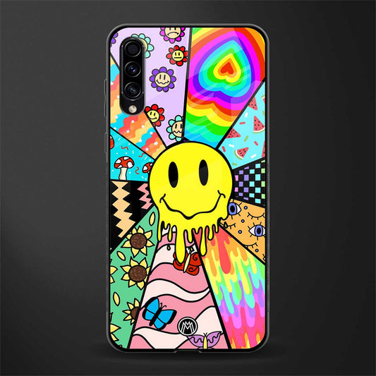 y2k doodle glass case for samsung galaxy a70 image