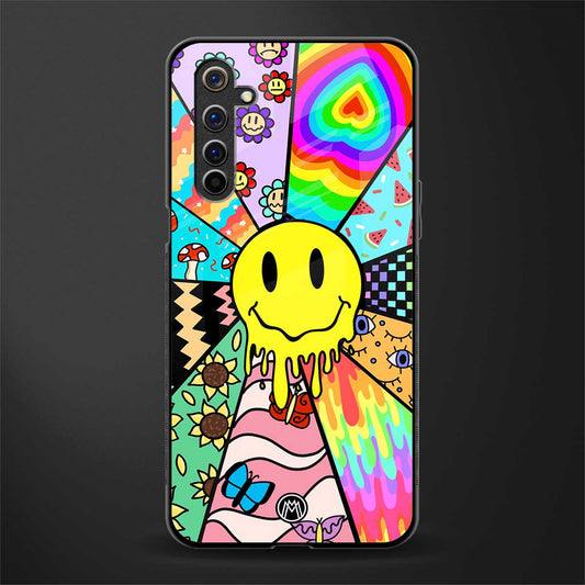 y2k doodle glass case for realme 6 image