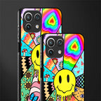 y2k doodle glass case for mi 11 lite image-2