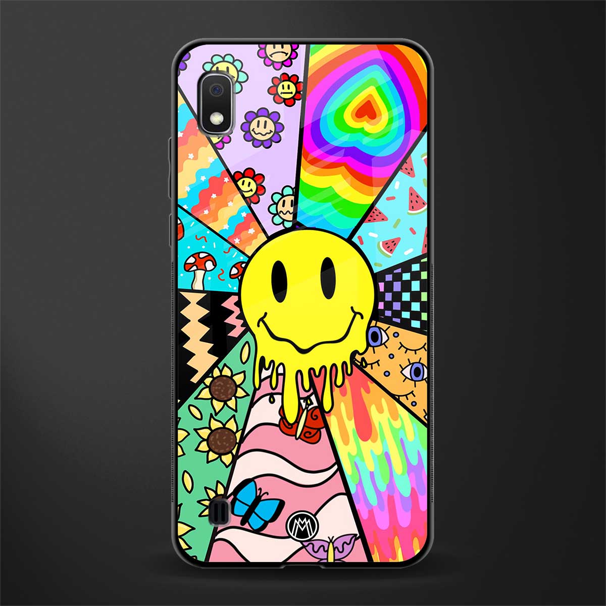 y2k doodle glass case for samsung galaxy a10 image