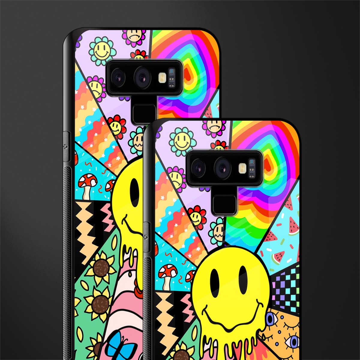 y2k doodle glass case for samsung galaxy note 9 image-2